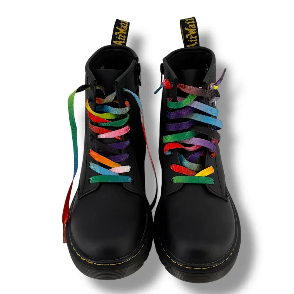 Dr Martens Junior 1460 For Pride Leather Lace Up Boots Size 36 L5 M4